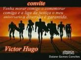 convite liga da justiça